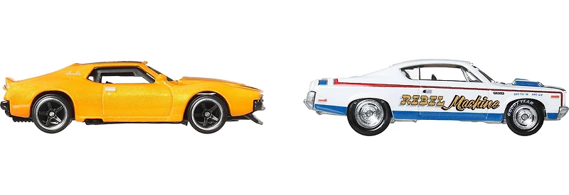Hot Wheels-Car Culture-Coffret Premium 2 véhicules, 71 AMC Javelin