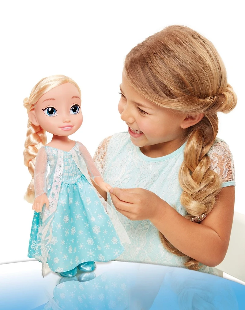 Poupée Bambin Elsa de La Reine des neiges Princesse de Disney