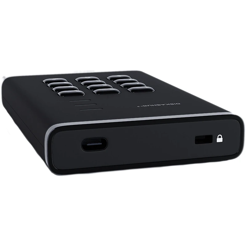 Disque dur portable chiffré Istorage diskAshur3 USB 3.2 Gen 1 1 To (Noir)
