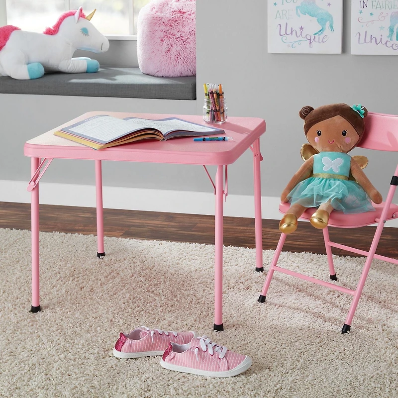 Mainstays Kids Juvenile Resin Folding Table