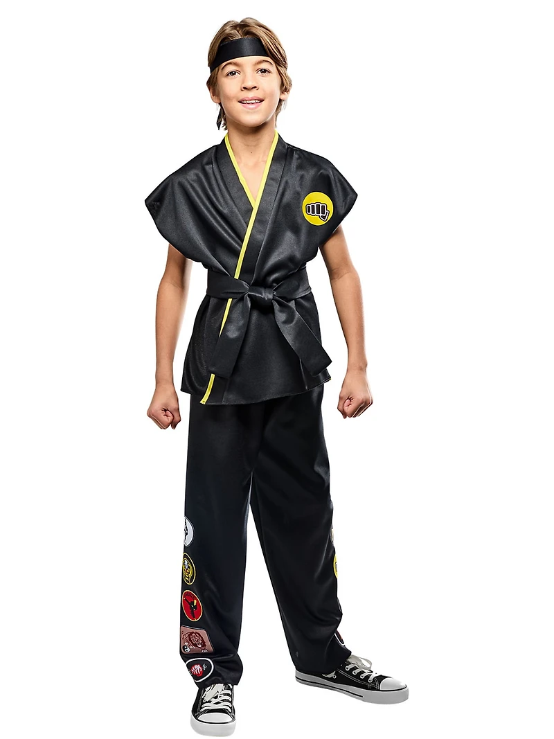 Karate Kid Classic Cobra Kai Johnny Lawrence Costume for Kids by Rubies