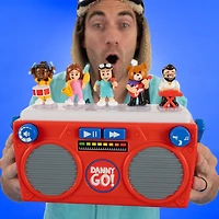 Danny Go! Music Mix-Up Boombox - Jouet sonore interactif pour enfants d’âge préscolaire et primaire inspiré de l’émission Danny Go!