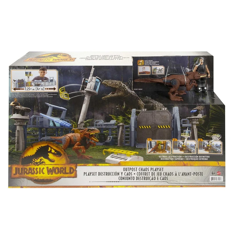 Jurassic World: Dominion Coffret de Jeu Chaos à l’avant-poste