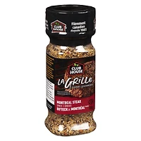 Club House La Grille Biftek de Montréal Épices Assaisonnement, 188 g 188 g