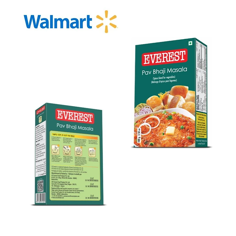 Everest Pav Bhaji Masala, 100g, Spices Blend For Vegetables