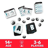 Would You Rather? The Game | Jeu de cartes pour 3 à 6 joueurs | Cadeaux amusants | Jeux de fête | Jeux familiaux | Jeux amusants | Jeux de société pour adultes et adolescents à partir de 14 ans
