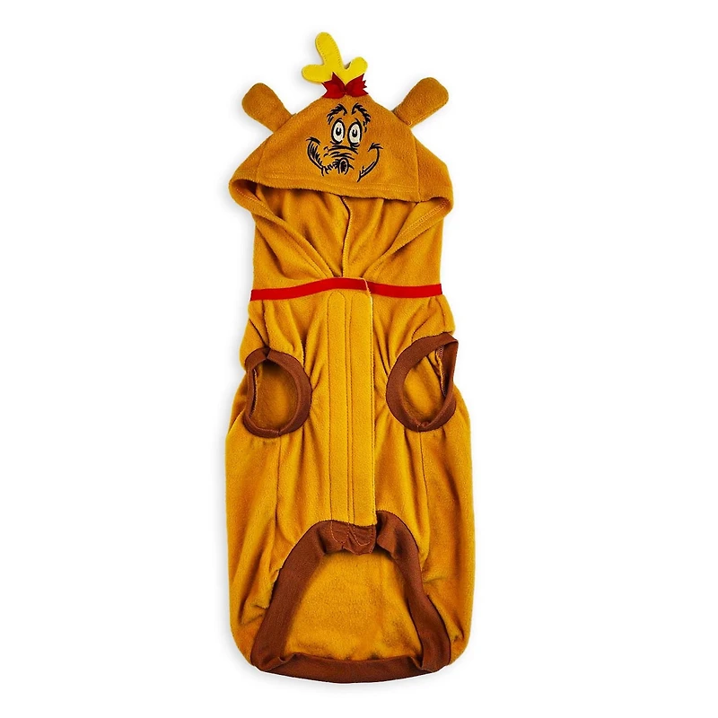The Grinch Costume à capuche de noël pour animaux de compagnie, vêtements pour animaux de compagnie.