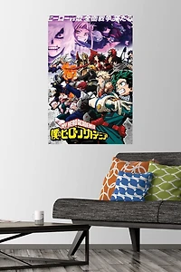 My Hero Academia: Season 6 - Key Art Wall Poster, 22.375" x 34"