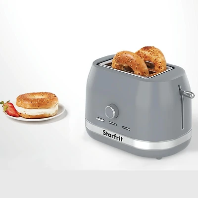 Starfrit 2-Slice toaster - Grey