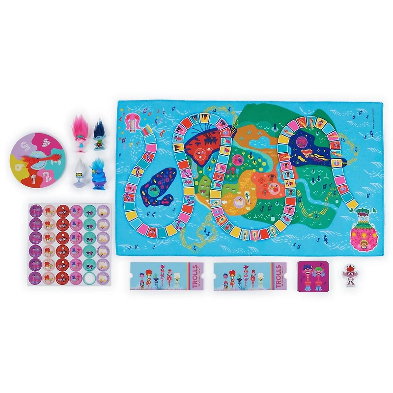 Jeu coopératif Trolls World Tour pour les enfants