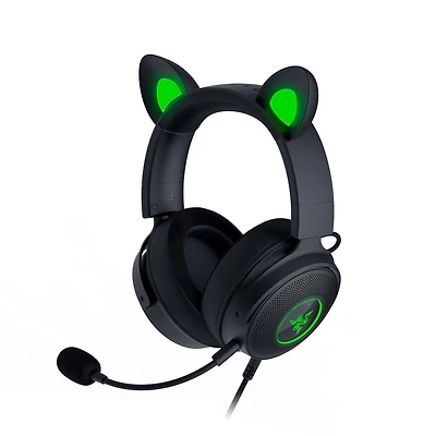 Razer Kraken Kitty Edition V2 Pro - Wired RGB Headset with Interchangeable Ears (PC)