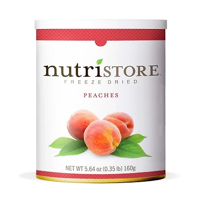 Nutristore Freeze Dried Peaches