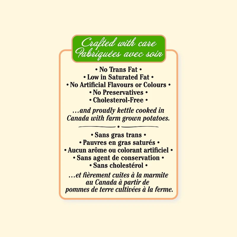 Croustilles cuites à la marmite Miss Vickie’s Saveur Jalapeño 200 g.