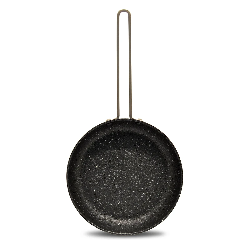 Starfrit The Rock 6" (16cm) Fry Pan - Non-stick Rock.Tec surface - Stainless steel handle - Dishwasher safe, 6" Fry Pan