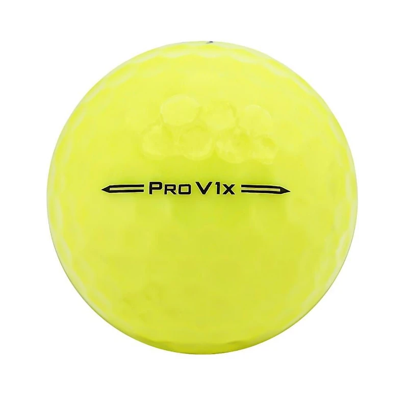 Mulligan - 60 Titleist Pro V1x 2024 5A Mint Recycled Used Golf Balls, Yellow