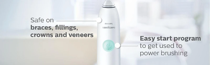 Philips Sonicare DailyClean 1100 Simply Clean Brosse à Dents Électrique Rechargeable, HX3411