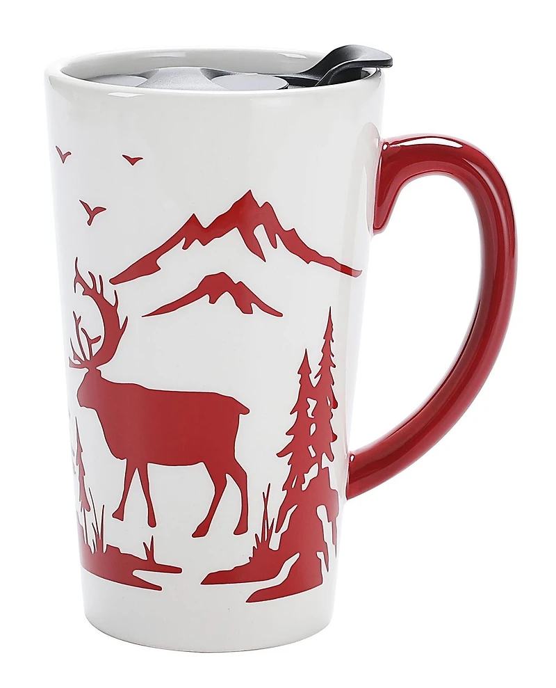 Canadiana Grande tasse Voyageur