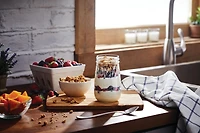 Ball Flute Mason Jars with Mason Jar Lids, 16 oz (473 mL), 4 pièces