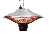 ENERG+ HEA-21544 Hanging Infrared Electric Outdoor Heater-Silver