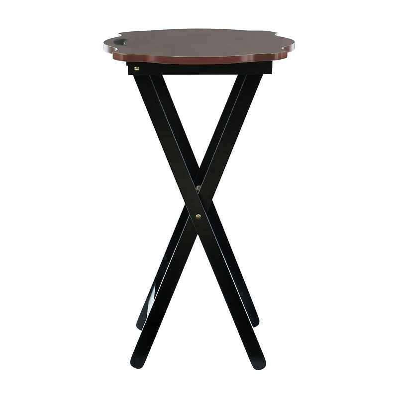 Lando Tray Table Set, Black