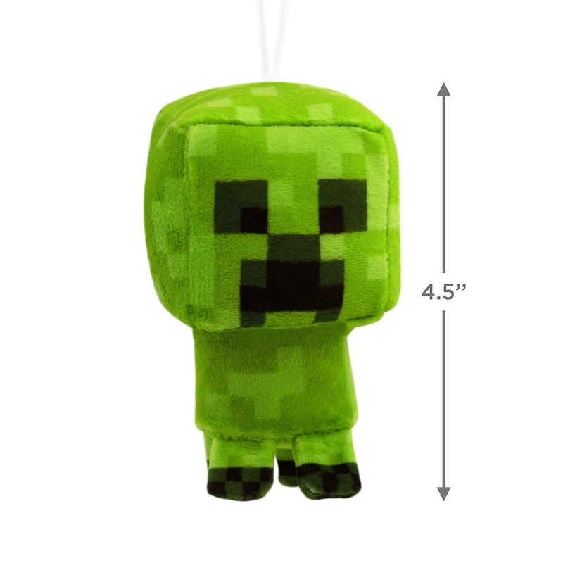 Décoration Hallmark de Noël, « Creeper », Minecraft, en peluche