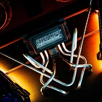 Trousse de base de bandes lumineuses à DEL Ultra pour l’intérieur et l’extérieur – 2 bandes de 12 po, 12 V – Ambre