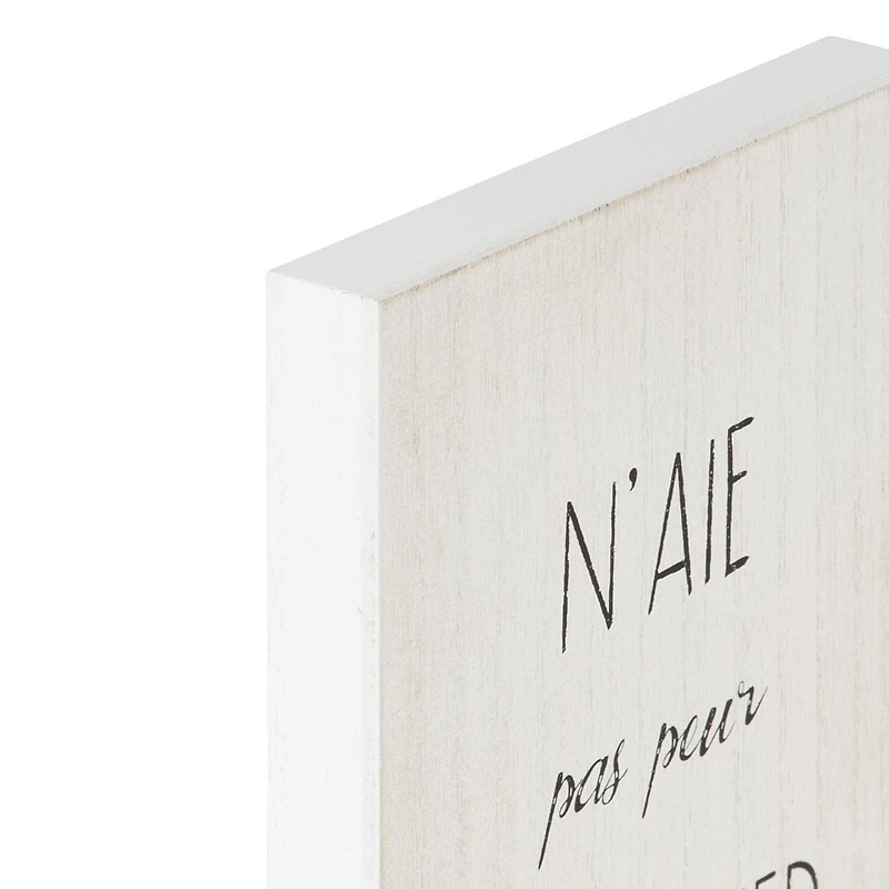 Dessus de boîte artistique "N’aie pas peur D’essayer"