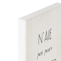 Dessus de boîte artistique "N’aie pas peur D’essayer"