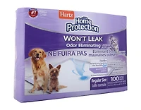 Hartz Home Protection Coussinets anti-odeurs pour pipi et tapis de dressage pour chiots et chiens adultes 100 unités