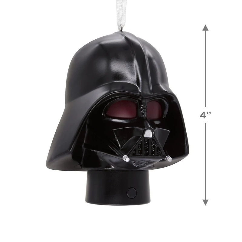 Décoration Hallmark de Noël (Casque de Darth Vader, La Guerre des étoiles, décoration lumineuse)