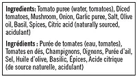 Canada Red Mushroom Pasta Sauce, Canada Red Mushroom Pasta Sau