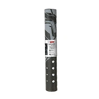 Tapis de yoga 3 mm avec bande dessinée Black Panther de Marvel – 61 cm x 152,4 cm – Noir/gris