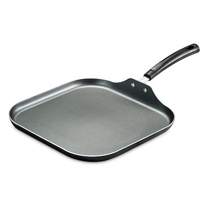Tramontina PrimaWare Crêpière carrée de 28cm antiadhésive, en aluminium - gris acier