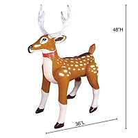 Occasions Christmas Blow-Up 4 Foot Inflatable Reindeer