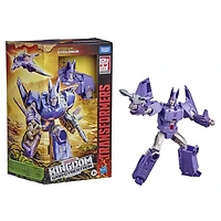 Transformers Generations War for Cybertron : Kingdom, Cyclonus WFC-K9 de 17,5 cm, classe Voyageur, pour enfants, à partir de 8 ans