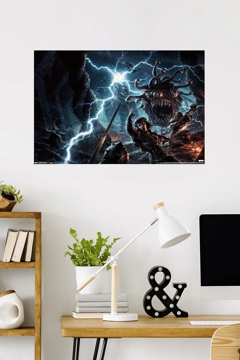 Dungeons and Dragons - Battle Wall Poster, 22.375" x 34"