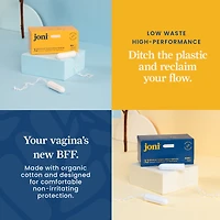 Tampons super en coton biologique joni, 32 unités