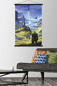 Halo Infinite - Master Chief Valley Wall Poster