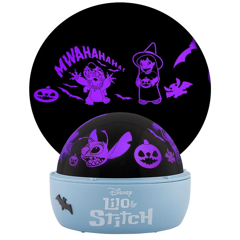 Halloween Lightshow Projection Tabletop Shadow Lights Lilo and Stitch Ppl Disney (WMCA), Halloween Lightshow Projection