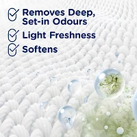 Downy Rinse & Refresh Free & Gentle Laundry Odour Remover and Fabric Softener, Fragrance Free, No Dyes or Heavy Perfumes, 1.43 L