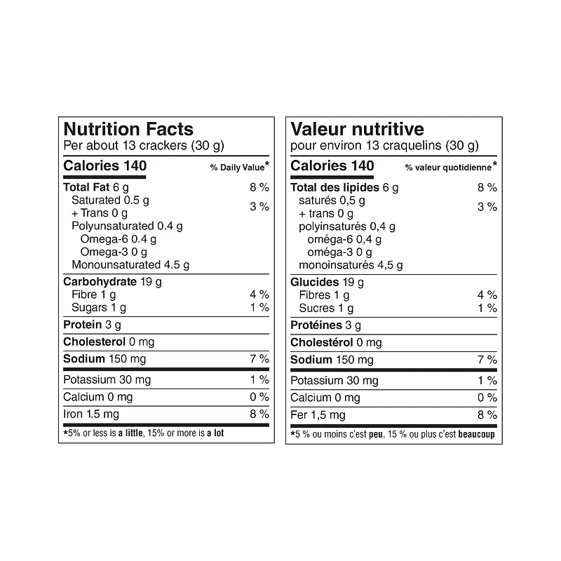 Great Value Sea Salt Naan Crisps, 170 g