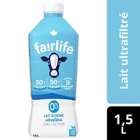 Fairlife Skim Milk 0% Bottle, 1.5 Liters, 1.5 x L