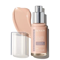 Revlon Illuminance Skin-Caring Liquid Foundation Makeup, Medium Coverage