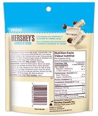 Friandise Mini HERSHEY'S COOKIES 'N' CREME 160 g