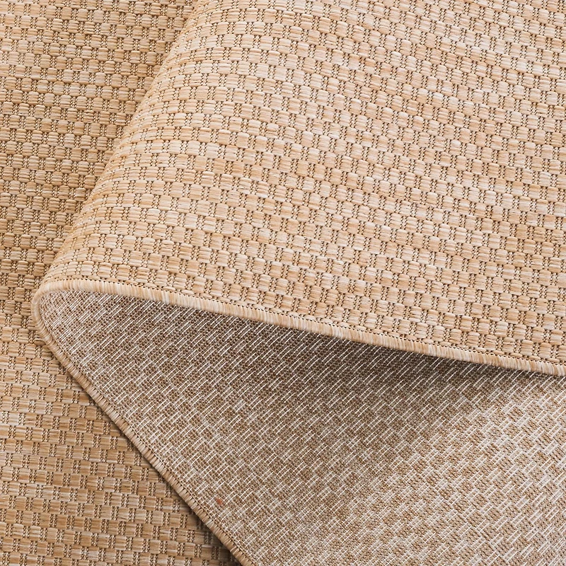 SAFAVIEH Beach House Jacinth Solid Indoor/Outdoor Area Rug