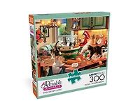 Buffalo Games - Adorable Animals - Kitten Kitchen Capers - 300 Piece Jigsaw Puzzle