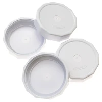 Masontops Tough Tops, Regular Mouth, 4-Pack, Strong, reusable, dishwasher-safe Mason jar lids.