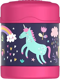 Contenant à aliments isotherme Funtainer de Thermos de 10 oz, des Licornes