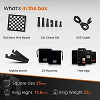 GoChess Mini Pp-Enabled Chessboard with AI-Based Light Indicators