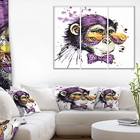 Impression sur toile « singe unique » Design Art